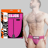 Oxjock Slingjock Upthrust Slider-Strap (Pink Sky Medium) – Comfort Jockstrap Default Title Jockstraps